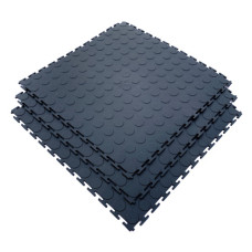 MULTI-FLOOR BLACK MEDALLIO INTERLOCK 1M